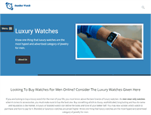 Tablet Screenshot of guntherwatch.com